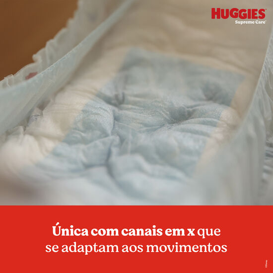 Fralda Huggies Supreme Care XXG - 58 fraldas